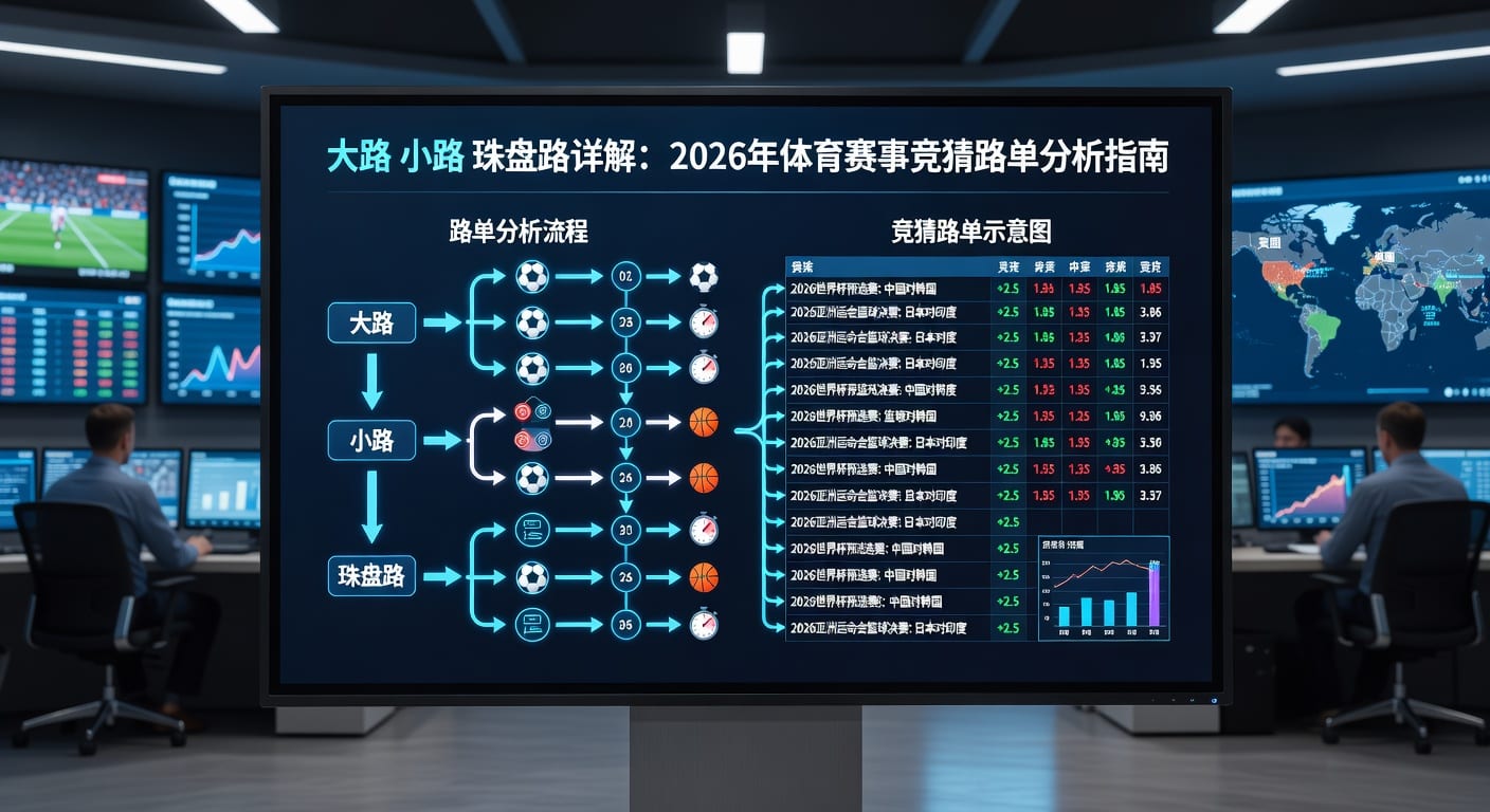 大路：体育赛事判断与投注技巧拆解