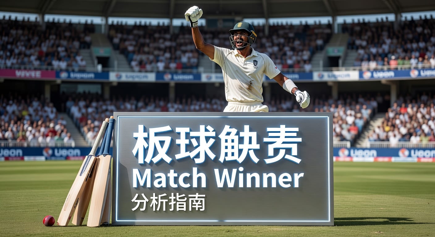 板球胜负 Match Winner 解析：2026年判断框架
